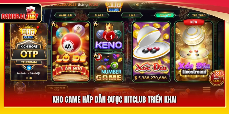 Hitclub – Sân Chơi Bài Đổi Thưởng Được Cộng Đồng Tin Chọn 5 Hệ thống trò chơi đa dạng và hấp dẫn tại Hitclub